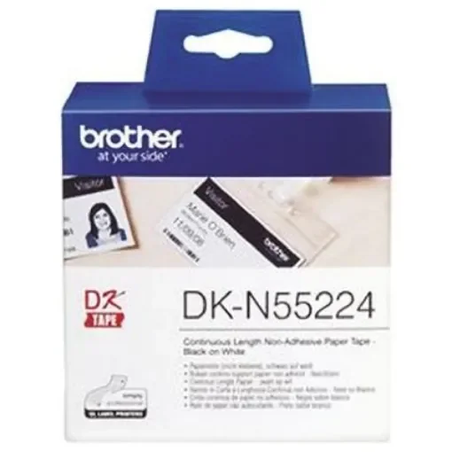 Brother White Label Roll, 54mm Width, 1 Roll Qty - DKN55224 product image