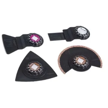 Bosch 4-Piece Oscillating Blade Set, for use with Multi-Cutter - 2608661695 product image