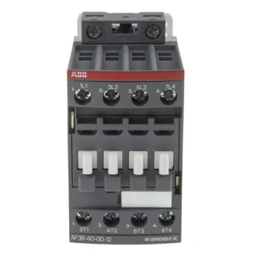 ABB AF38-40-00-12 AF Contactor, 110 V ac/dc Coil, 4-Pole, 55 A, 4NO, 690 V ac - 1SBL297201R1200  AF38-40-00-12 product image