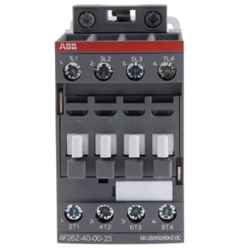 ABB AF26Z-40-00-23 AF Contactor, 230 V ac Coil, 4-Pole, 45 A, 11 kW, 4NO, 690 V ac - 1SBL236201R2300  AF26Z-40-00-23 product image