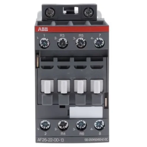 ABB AF26-22-00-13 AF Contactor, 230 V ac Coil, 4-Pole, 45 A, 11 kW, 2NO + 2NC, 690 V ac - 1SBL237501R1300  AF26-22-00-13 product image