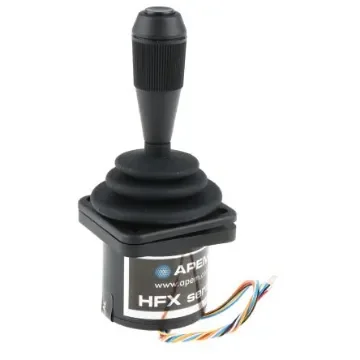 CH Products 2-Axis Hall Effect Joystick Lever, Hall Effect, IP65, IP68 5V dc - HFX-22S12-034 product image