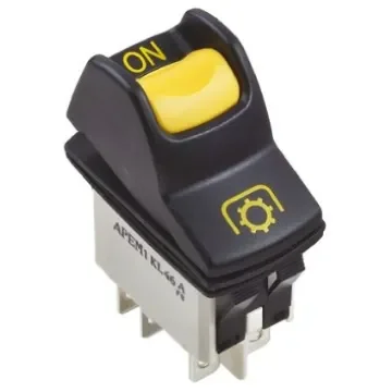Apem DPST, On-On Rocker Switch Panel Mount - KL462AKXA125N01605 product image