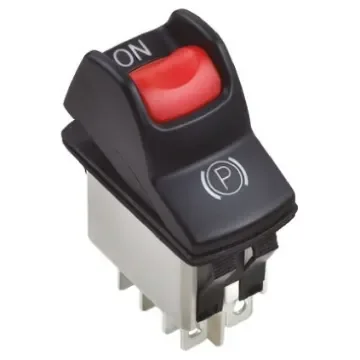 Apem Illuminated DPST, On-On Rocker Switch Panel Mount - KL46CAKJG226N01A6 product image