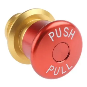 Apem ES1S4 Series Pull Release Emergency Stop Push Button, Panel Mount, 34mm Cutout, 2NC, IP65 - ES1S41653001 product image