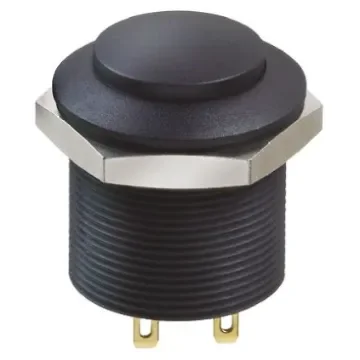 Apem Illuminated Push Button Switch, Panel Mount, 24.2mm Cutout, DPDT, 12V dc - FPAR3B1422XOX product image