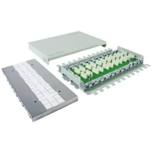 Telegartner Cat7a 6 Port Connector Module, STP, UTP Shielding - J00060A0071 product image