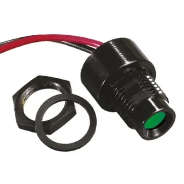 APEM Green Panel Mount Indicator, 12V dc, 8mm Mounting Hole Size - QRM85BXXG12E product image