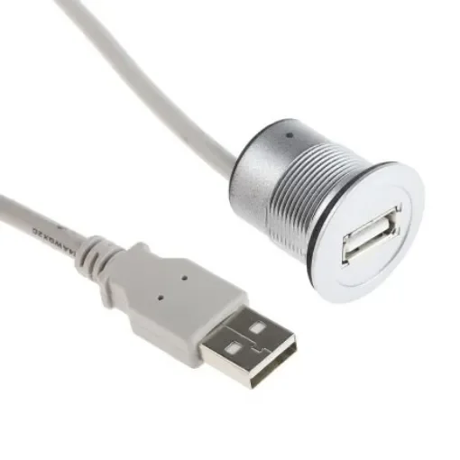 HARTING USB 2.0, Male USB A to Female USB A, 500mm - 09454521920 product image
