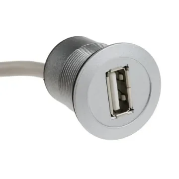 HARTING USB 2.0, Male USB A to Female USB A, 1.5m - 09454521922 product image