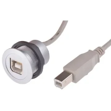 HARTING USB 2.0, Male USB B to Female USB B, 3m - 09454521914 product image