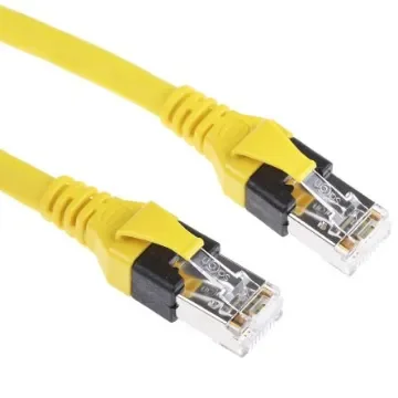 HARTING, 10m Cat6, Yellow RJ45 to Male RJ45 Male, SF/UTP Shielded, Terminated PUR Sheath - 09474747121 product image