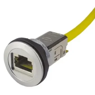 HARTING RJ45 Plug/RJ45 Socket Coupler, Cat6 - 09454521513 product image