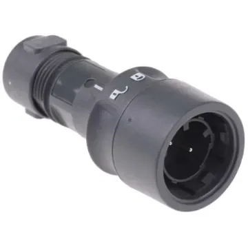 Bulgin Circular Connector, 2 Contacts, Cable Mount, Plug, Male, IP66, IP68, IP69K, Buccaneer 6000 Series - PXP6010/02P/ST/0507 product image