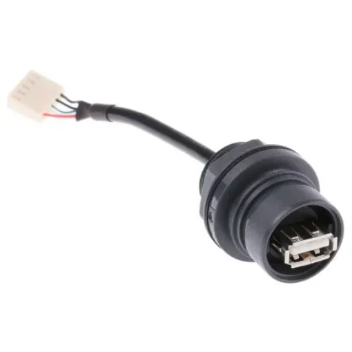 Bulgin USB 2.0, Female 5 Pin Socket to Female USB A - PXP6043/A product image