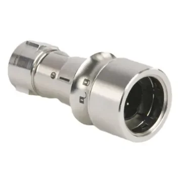 Bulgin Circular Connector, 3 Contacts, Cable Mount, Plug, Male, IP66, IP68, IP69K, Buccaneer 6000 Series - PXM6010/03P/ST/0507/SN product image