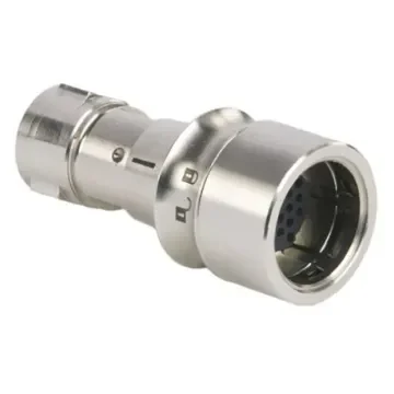Bulgin Circular Connector, 16 Contacts, Cable Mount, Socket, Female, IP66, IP68, IP69K, Buccaneer 6000 Series - PXM6010/16S/CR/0910/SN product image