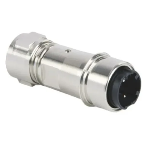 Bulgin Circular Connector, 2 Contacts, Cable Mount, Plug, Male, IP66, IP68, IP69K, Buccaneer 6000 Series - PXM6011/02P/ST/0507/SN product image