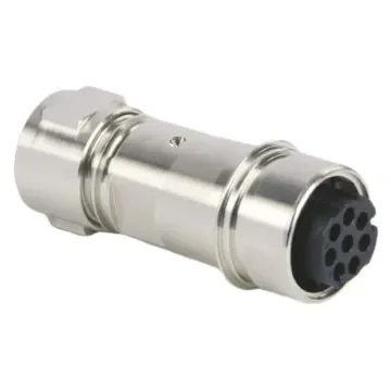 Bulgin Circular Connector, 8 Contacts, Cable Mount, Socket, Female, IP66, IP68, IP69K, Buccaneer 6000 Series - PXM6011/08S/CR/0709/SN product image