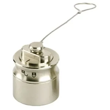 Bulgin 6000 Female Dust Cap, Shell Size 32 IP66, IP68, IP69K Rated, with Nickel Finish, Brass - PXM6083 product image