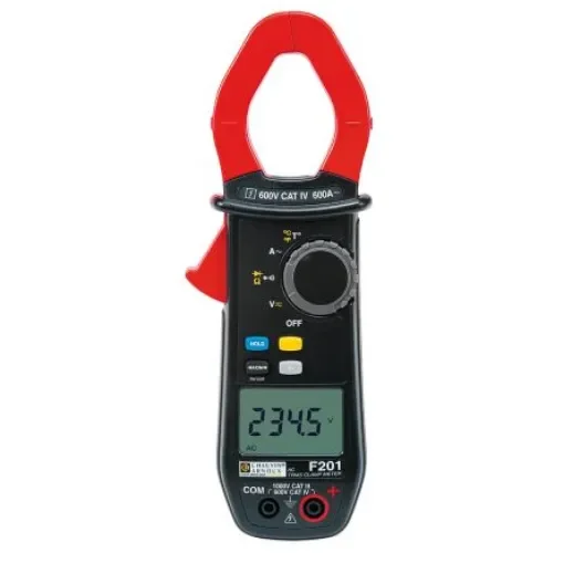 Chauvin Arnoux F201 Clamp Meter, Max Current 600A ac CAT III 1000V - P01120921 product image