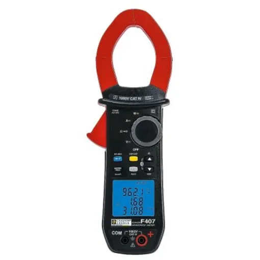 Chauvin Arnoux F407 Clamp Meter Bluetooth, 1500A dc, Max Current 1000A ac CAT III 1000V - P01120947 product image