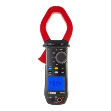 Chauvin Arnoux F604 Clamp Meter, 3000A dc, Max Current 2000A ac CAT III 1500V - P01120964 product image