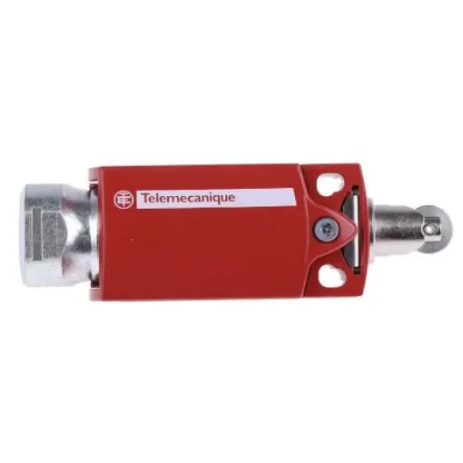 Telemecanique Sensors XCSD Series Roller Plunger Interlock Switch, 2NC/1NO, 3P, Metal Housing - XCSD3902P20 product image