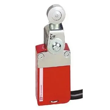 Telemecanique Sensors XCSM Series Roller Lever Limit Switch, 2NC/1NO, 3P, Metal Housing - XCSM3916L1 product image