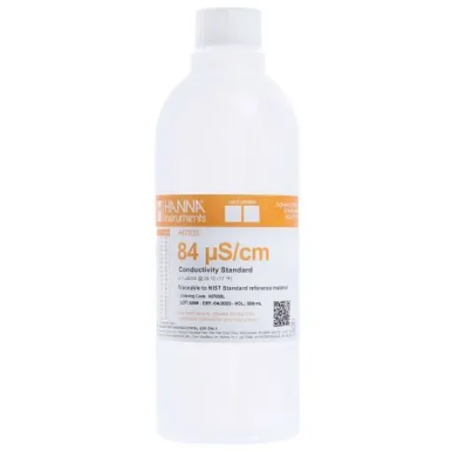 Hanna Instruments HI-7033L Buffer Solution 84µS/cm, 500ml Bottle product image