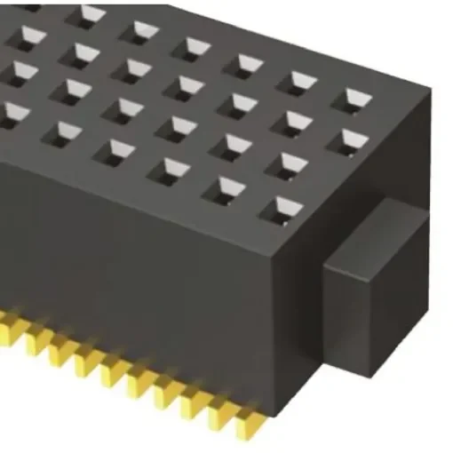Samtec SOLC Series Straight Surface Mount PCB Socket, 200-Contact, 4-Row, 1.27mm Pitch, Solder Termination - SOLC-150-02-S-Q product image