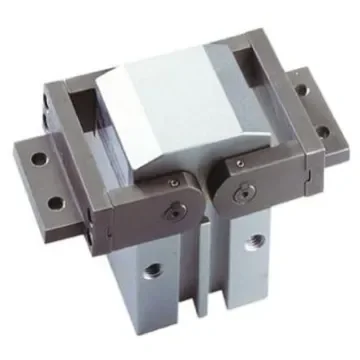 SMC 2 Finger Double Action Pneumatic Gripper, MHW2-32D, Angle Gripping Type product image