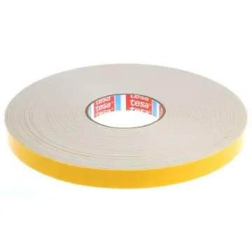 Tesa 62936 White Adhesive Foam Tape, 19.0mm x 25.0m, 1.60mm Thick - 62936-00007-00 product image