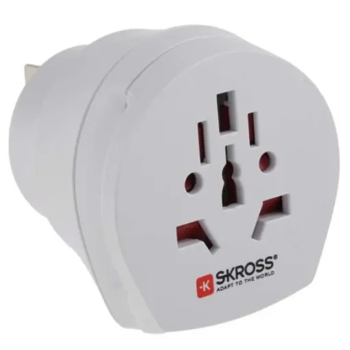 SKROSS Europe, Italy, Switzerland, UK, USA to Australia, China, Europe Travel Adapter, Rated At 10A - 7682876 product image