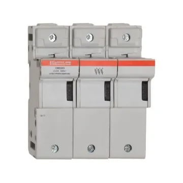 Mersen 125A Rail Mount Fuse Holder for 22 x 58mm Fuse, 3P, 690V ac - E331135 product image