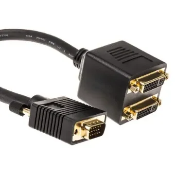 RS PRO AV Adapter, Male VGA to Female DVI-I - 7684166 product image