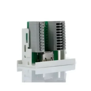 RS PRO Single Gang 1 Way Female HDMI Faceplate - 7684309 product image