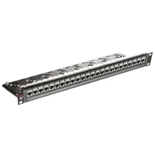 Molex Premise Networks PowerCat Series Cat6a 24 Port IDC RJ Patch Panel STP 1U - PID-00217 product image