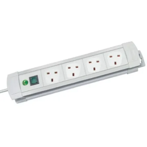 brennenstuhl 1.8m 4 Socket Type G - British Extension Lead, 230 V, IP20 - 1955543100 product image