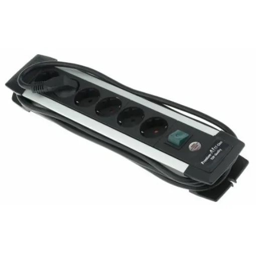 brennenstuhl 3m 6 Socket Type F - German Schuko Extension Lead, 230 V, IP20 - 1391000016 product image