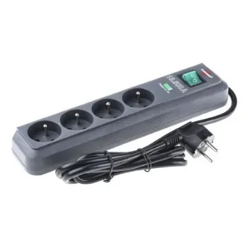 brennenstuhl 1.5m 4 Socket Type E - French Extension Lead, 230 V, IP20 - 1153904314 product image