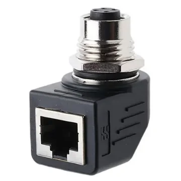 Weidmuller IE Series M12 Socket/RJ45 Socket Adapter, Cat5 - 8901630000 product image