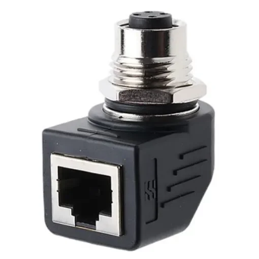 Weidmuller IE Series M12 Socket/RJ45 Socket Adapter, Cat5 - 8901630000 product image