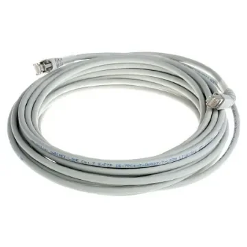 Weidmuller, 10m Cat6, Grey RJ45 to Male RJ45 Male, S/FTP Shielded, Terminated LSZH Sheath - 1248280100 product image