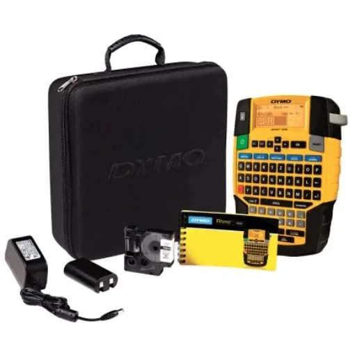 Dymo Rhino 4200 Handheld Label Printer, 19mm Max Label Width, Euro Plug - 1852998 product image