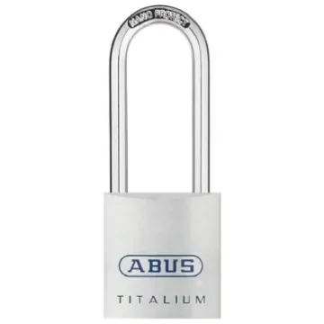 ABUS Key Weatherproof Titanium Weatherproof Padlock, 7mm Shackle, 40mm Body - 80TI/40HB63 product image