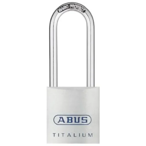 ABUS Key Weatherproof Titanium Weatherproof Padlock, 7mm Shackle, 40mm Body - 80TI/40HB63 product image