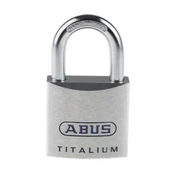 ABUS Key Weatherproof Titanium Weatherproof Padlock, 8mm Shackle, 45mm Body - 80TI/45 KA8011 product image