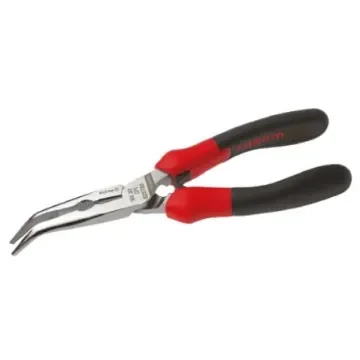 Facom 195.A Long Nose Pliers, 200 mm Overall, Bent Tip, 69mm Jaw - 195A.20CPE product image
