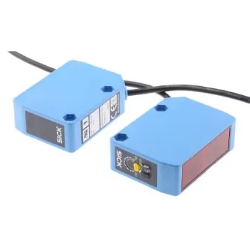 SICK Through Beam Photoelectric Sensor, Block Sensor, 50 m Detection Range - WSE250-2P1131 product image